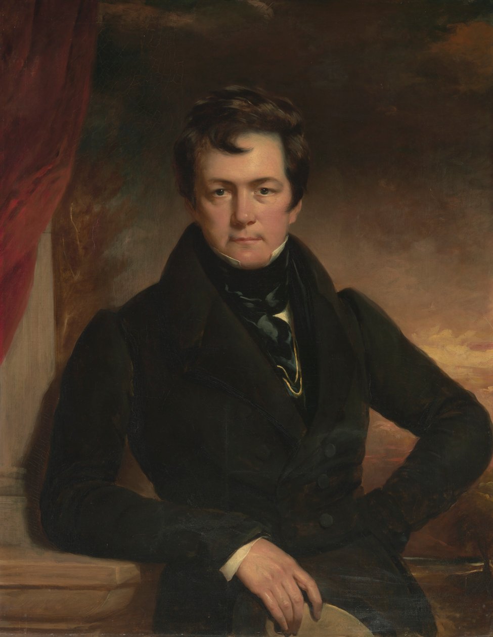 Portræt af Charles Frederick Schlaberg, London, 1827 af Thomas Phillips