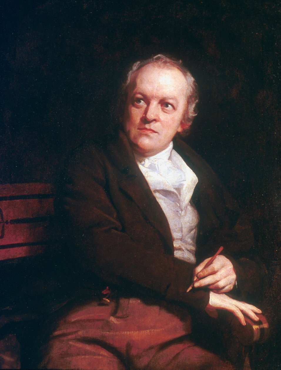 William Blake, engelsk mystiker, digter, kunstner og gravør, 1807 af Thomas Phillips