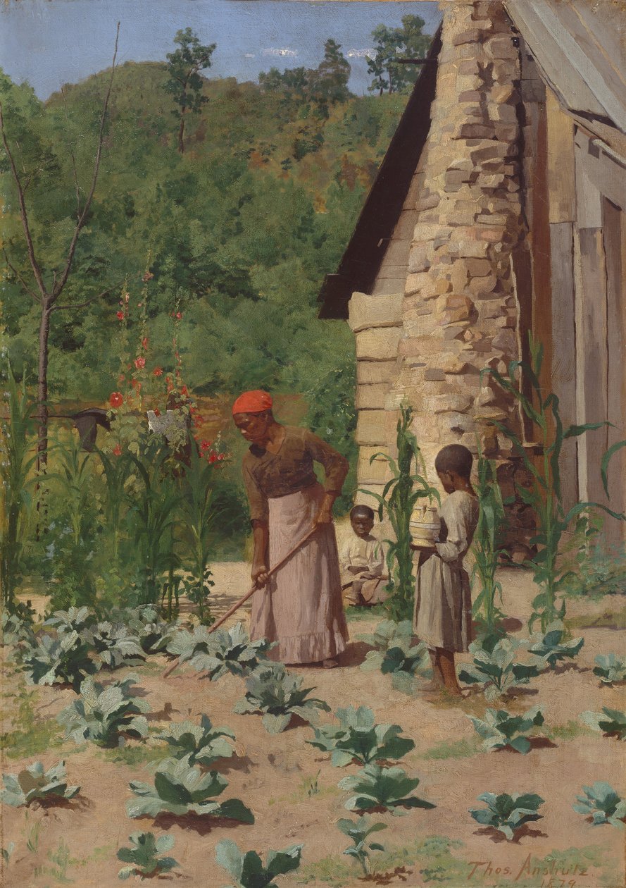 Måden de lever på, 1879. af Thomas Pollock Anshutz