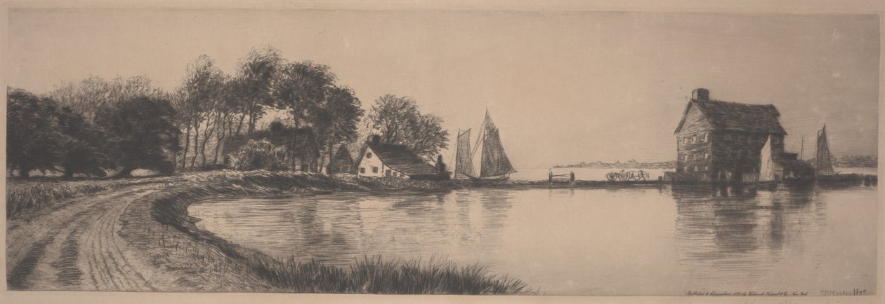 Landskab af Thomas Rathbone Manley