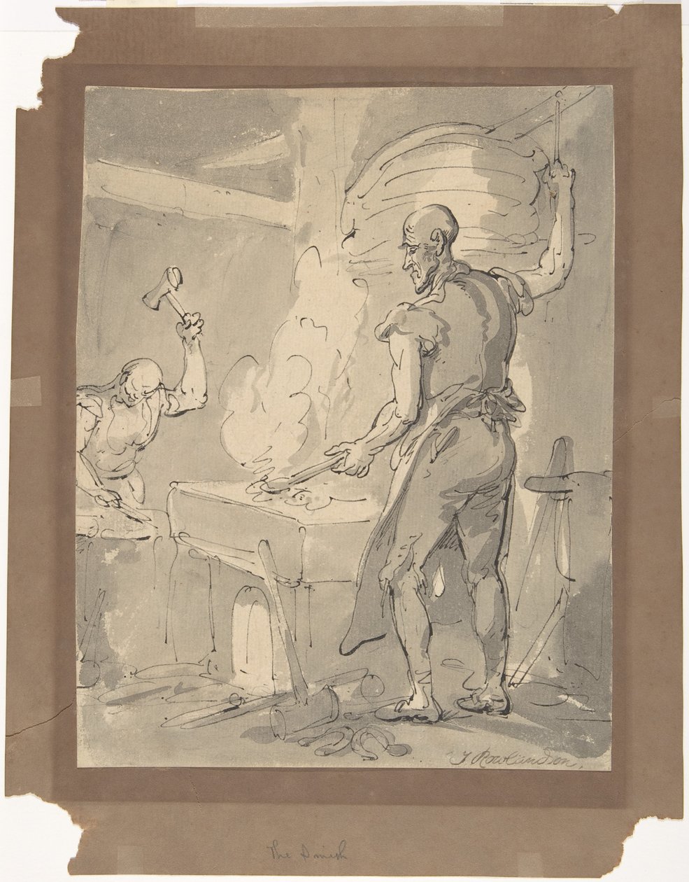 En smed af Thomas Rowlandson
