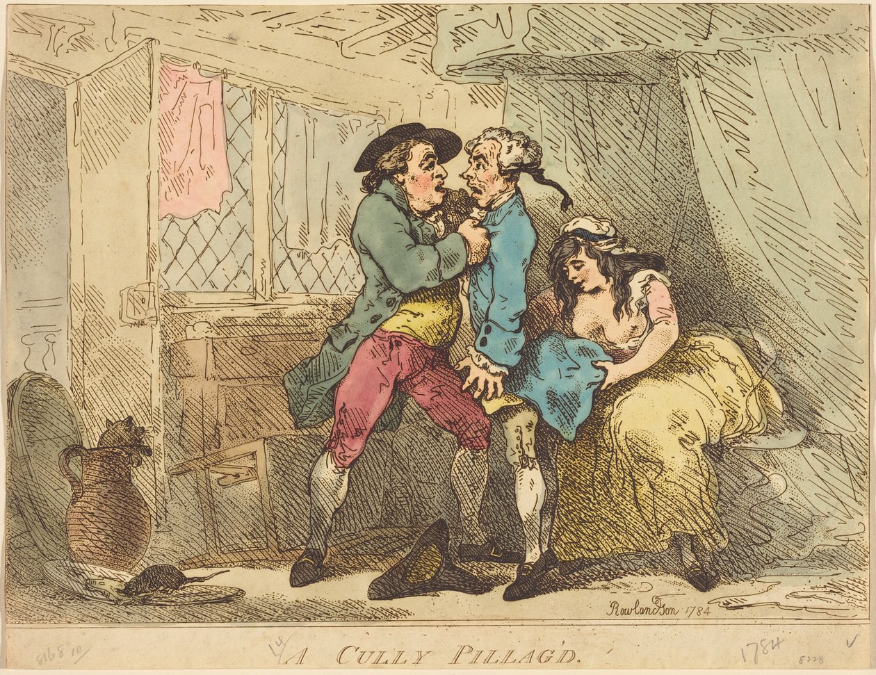 En plyndret Cully af Thomas Rowlandson