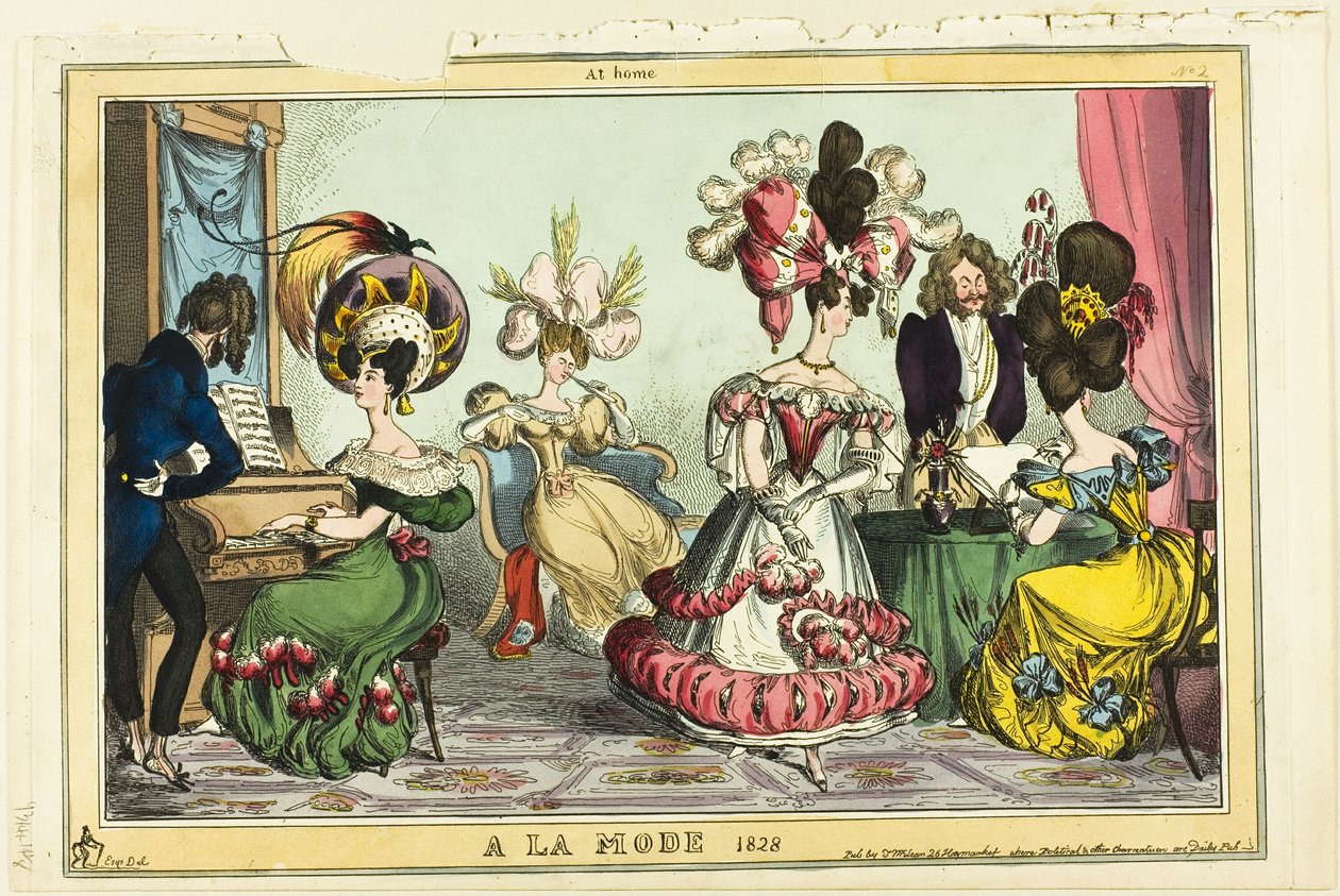 På mode af Thomas Rowlandson