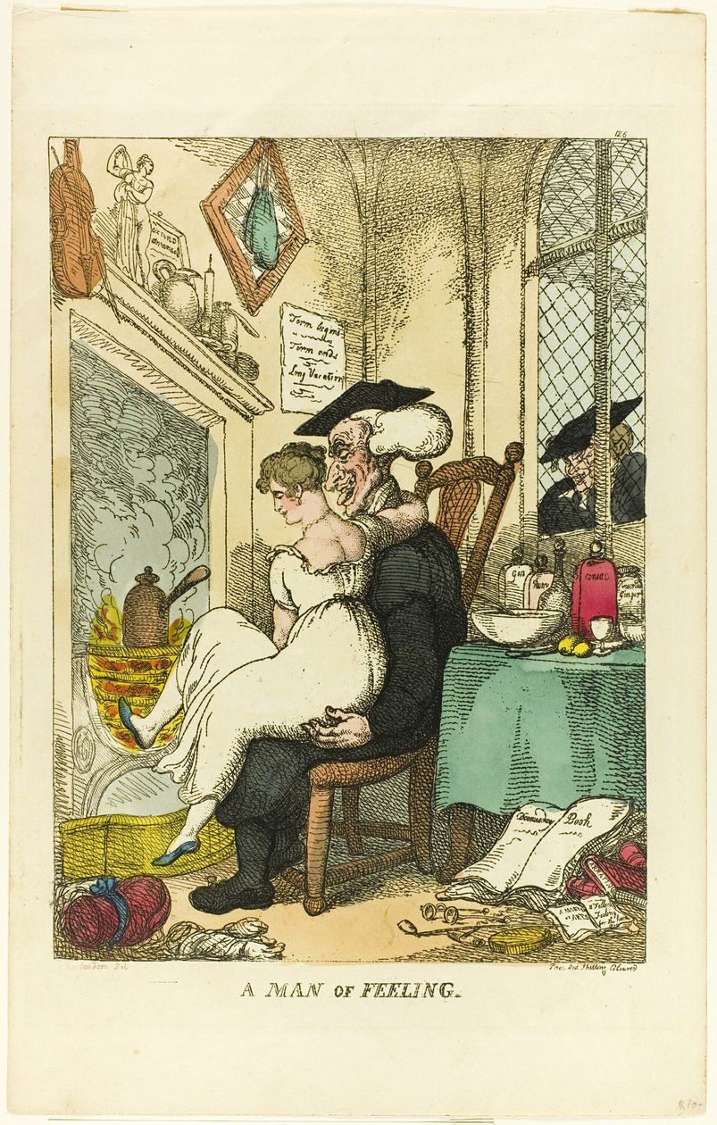 En følelsesmand af Thomas Rowlandson