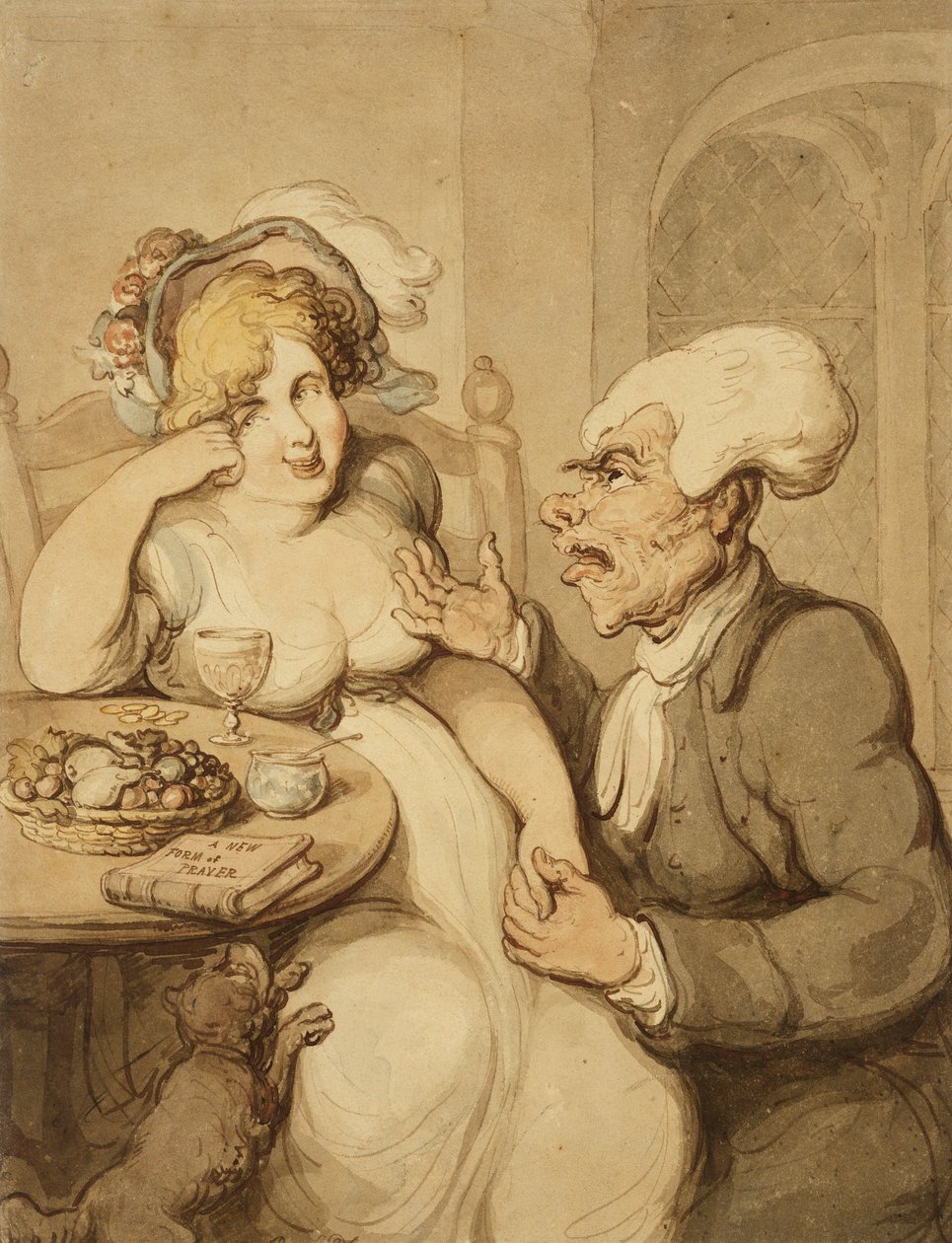 En ny form for bøn, af Thomas Rowlandson