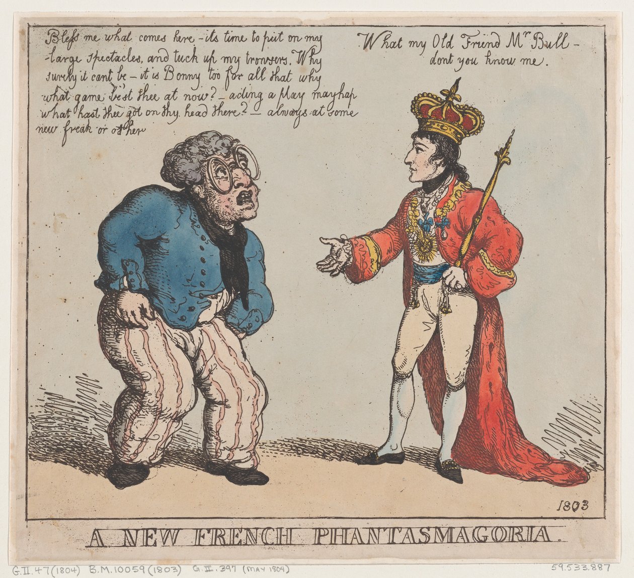 A New French Phantasmagoria, 1803., 1803. af Thomas Rowlandson