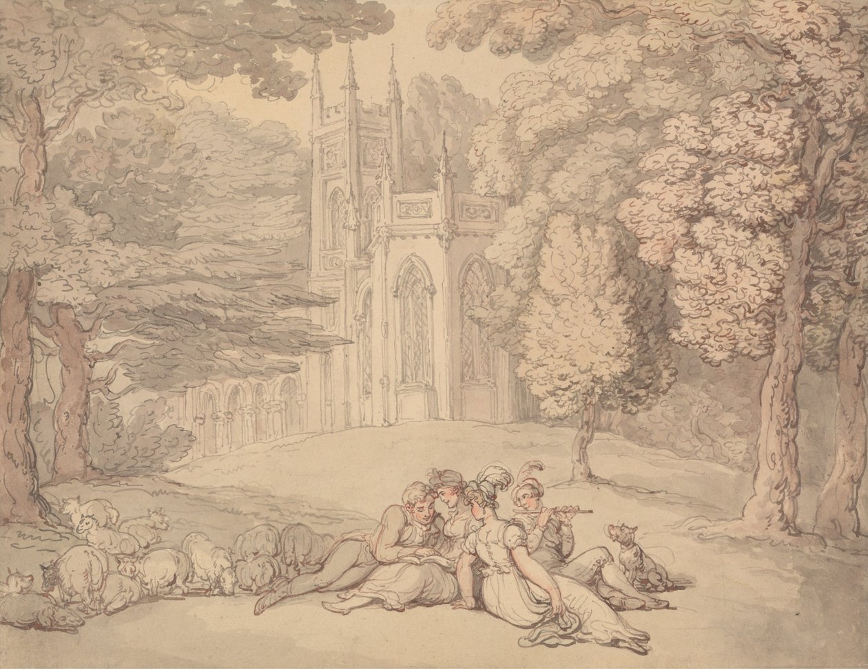 En sommeridyl af Thomas Rowlandson