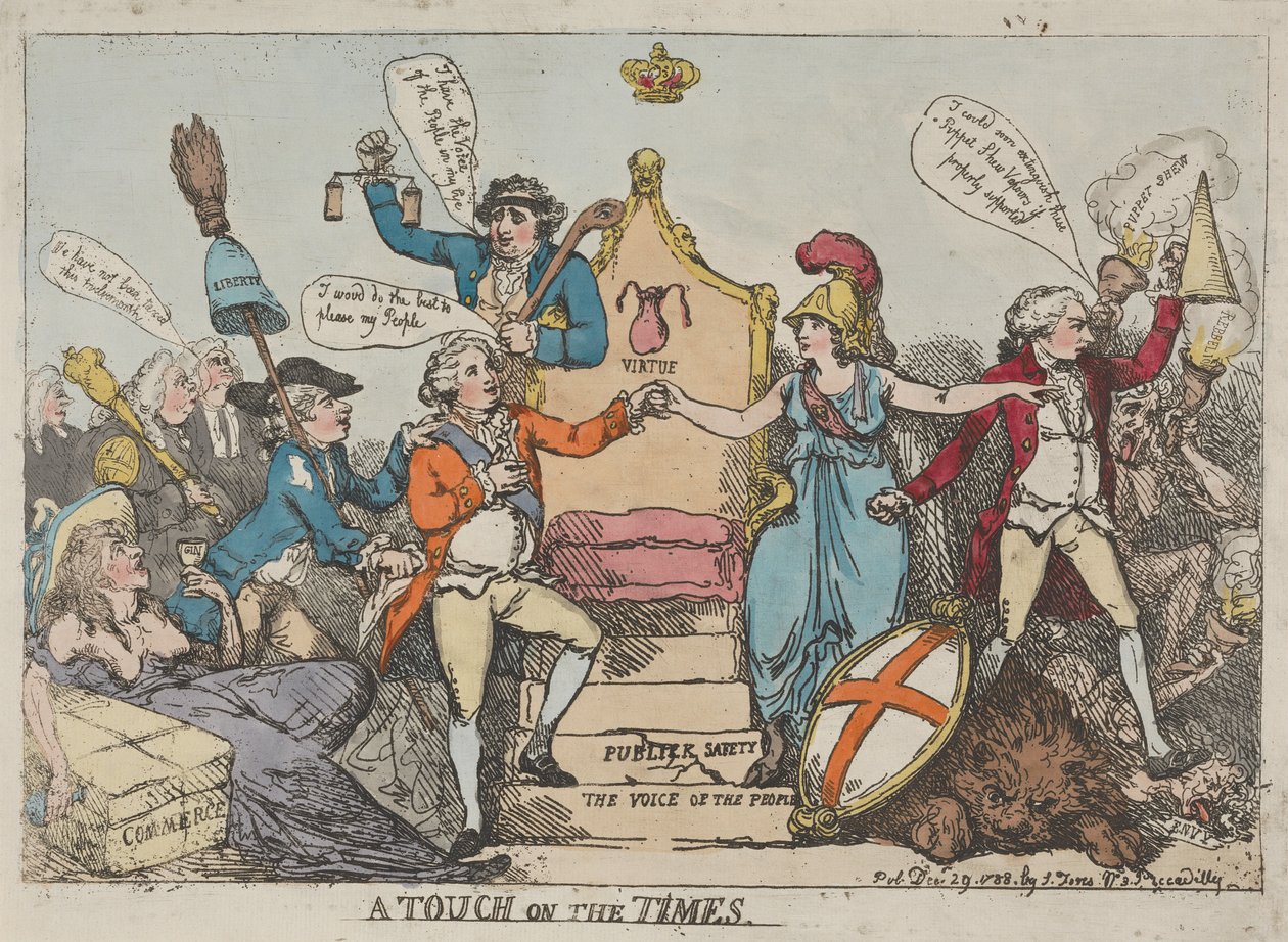 Et strejf af tiden af Thomas Rowlandson