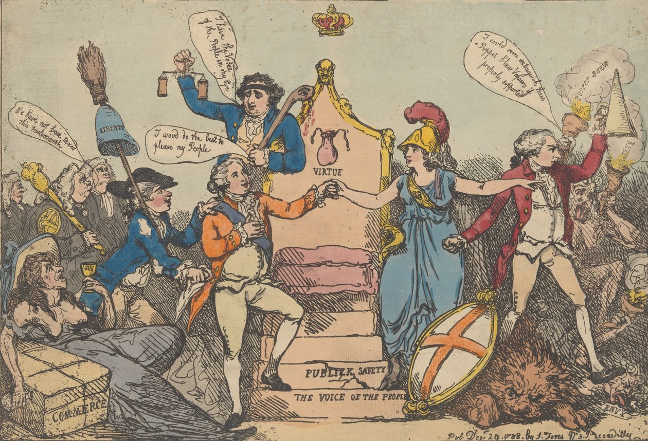 A Touch on the Times, 29. december 1788., 29. december 1788. af Thomas Rowlandson