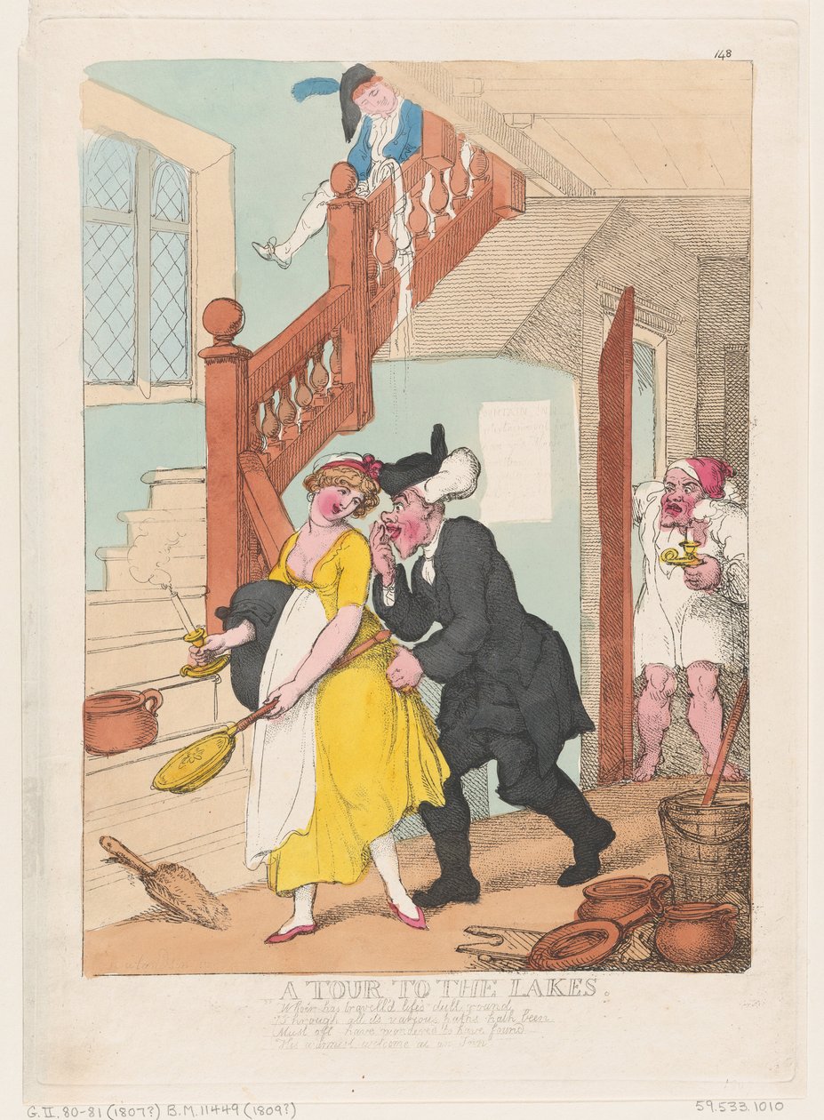 En tur til søerne, oktober 1807., oktober 1807. af Thomas Rowlandson