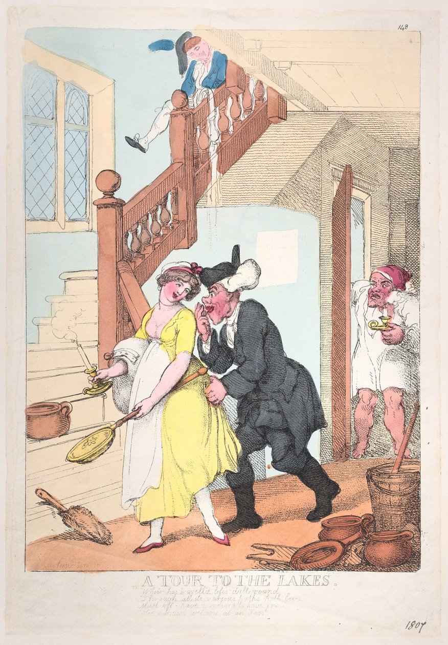 En tur til søerne, oktober 1807., oktober 1807. af Thomas Rowlandson