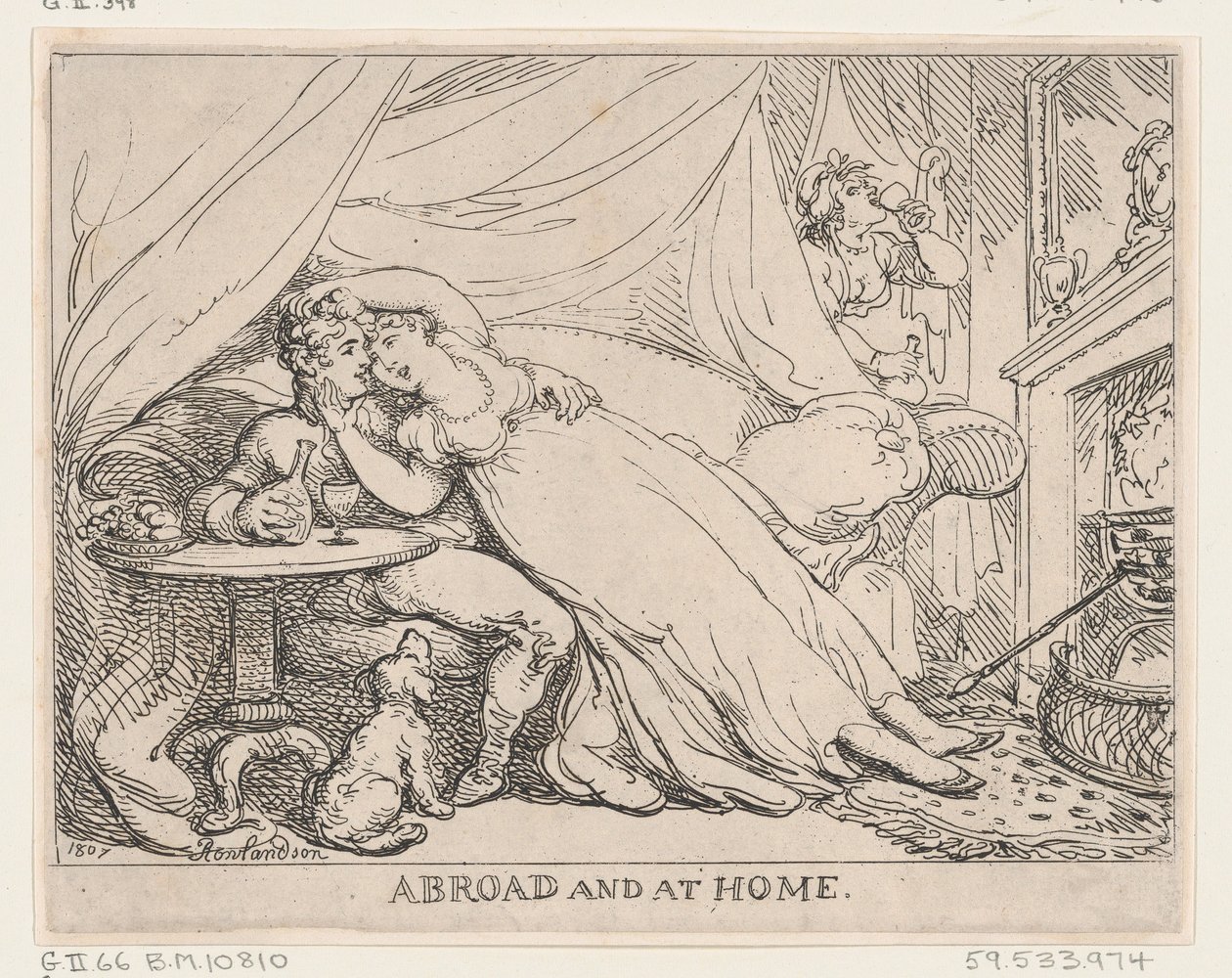 Udland og Hjemme, 28. Februar 1807., 28. Februar 1807. af Thomas Rowlandson