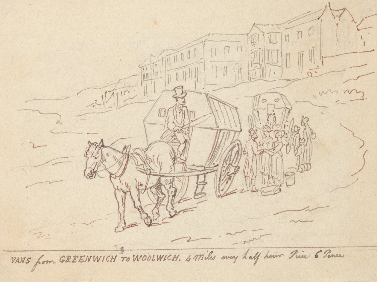Album tegning af Thomas Rowlandson