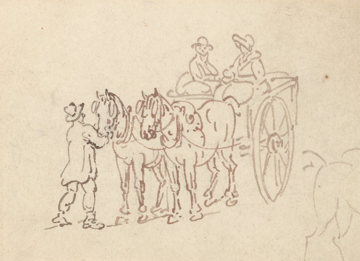 Album tegning af Thomas Rowlandson