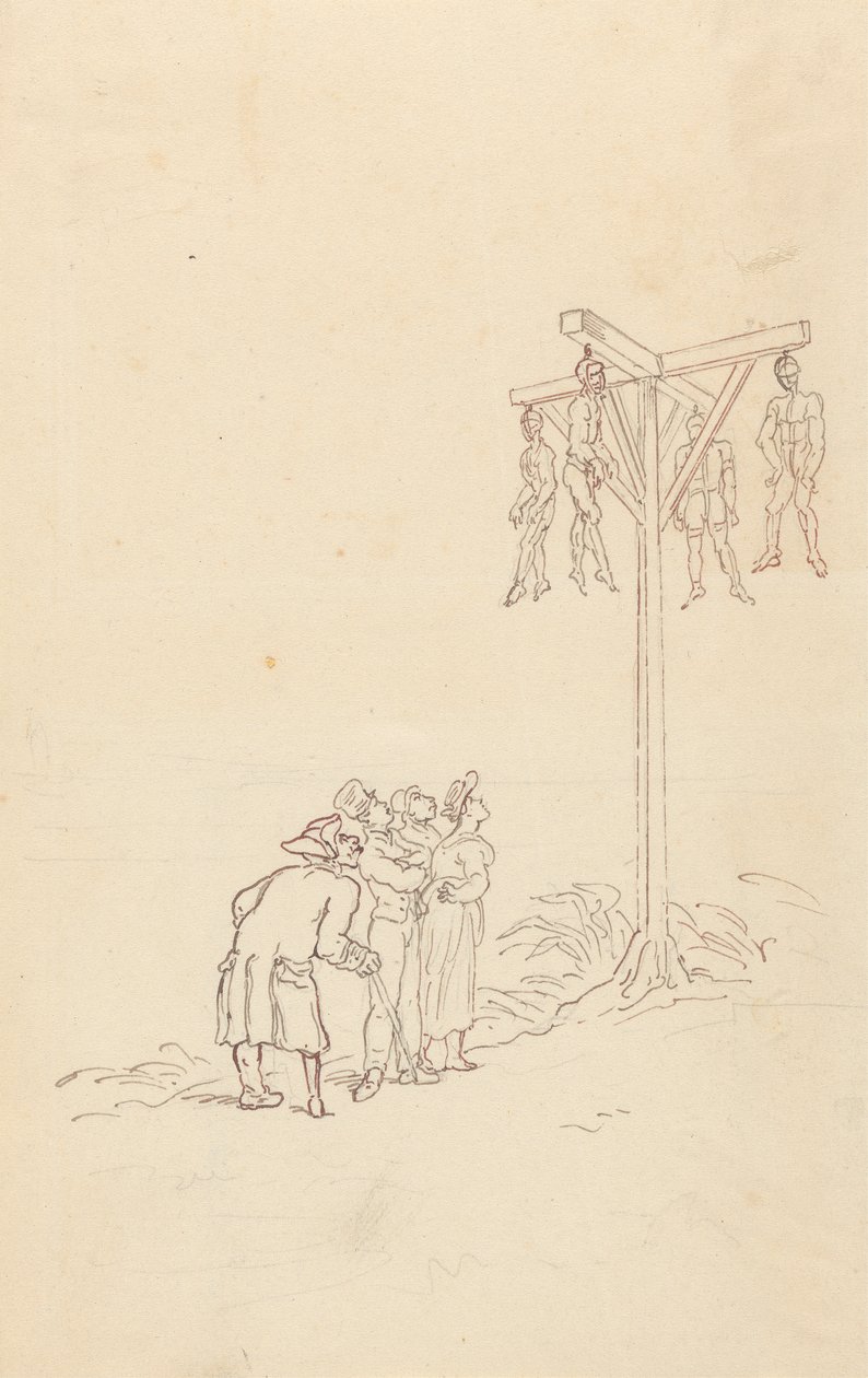 Album tegning af Thomas Rowlandson
