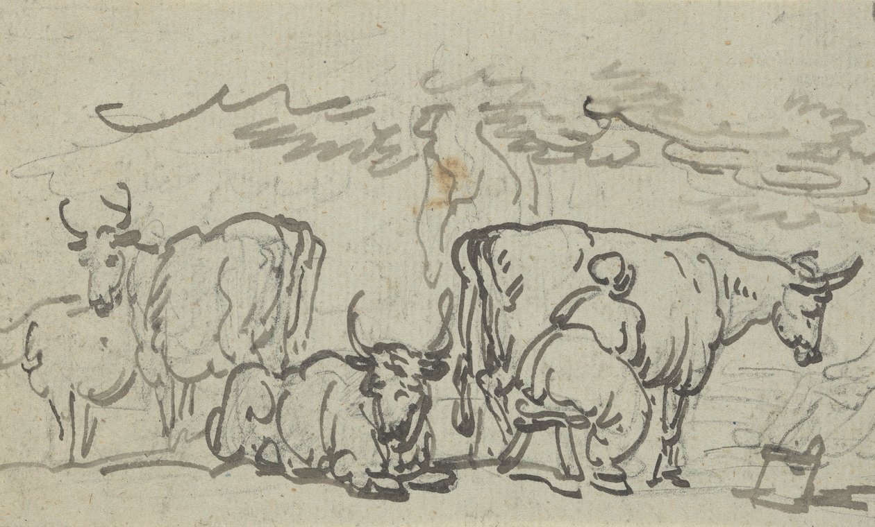 Album tegning af Thomas Rowlandson