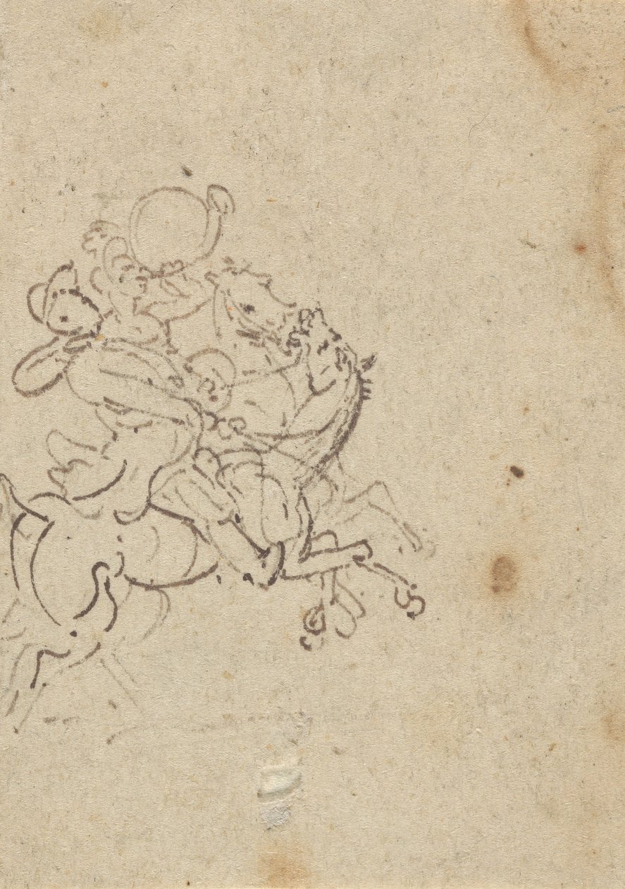 Tegning til albummet af Thomas Rowlandson