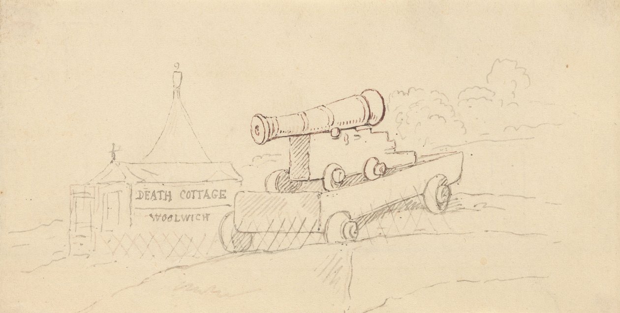 Tegning til albummet af Thomas Rowlandson