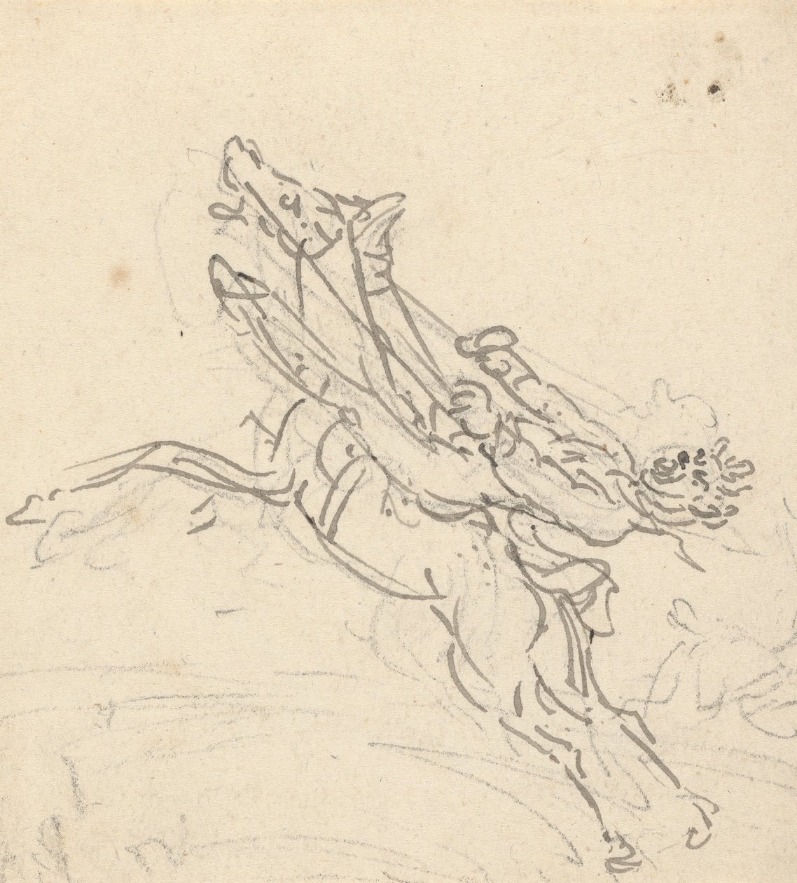 Tegning til albummet af Thomas Rowlandson