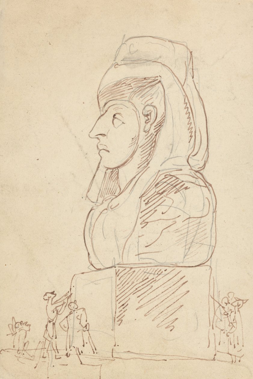 Tegning til albummet af Thomas Rowlandson