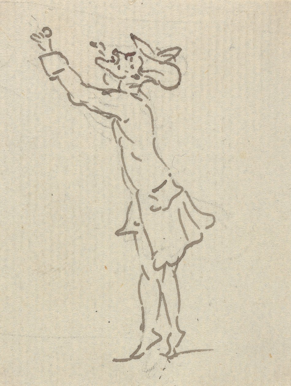 Tegning til albummet af Thomas Rowlandson