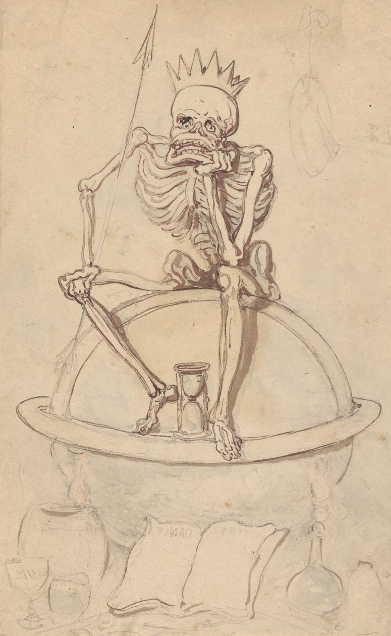 Tegning til albummet af Thomas Rowlandson