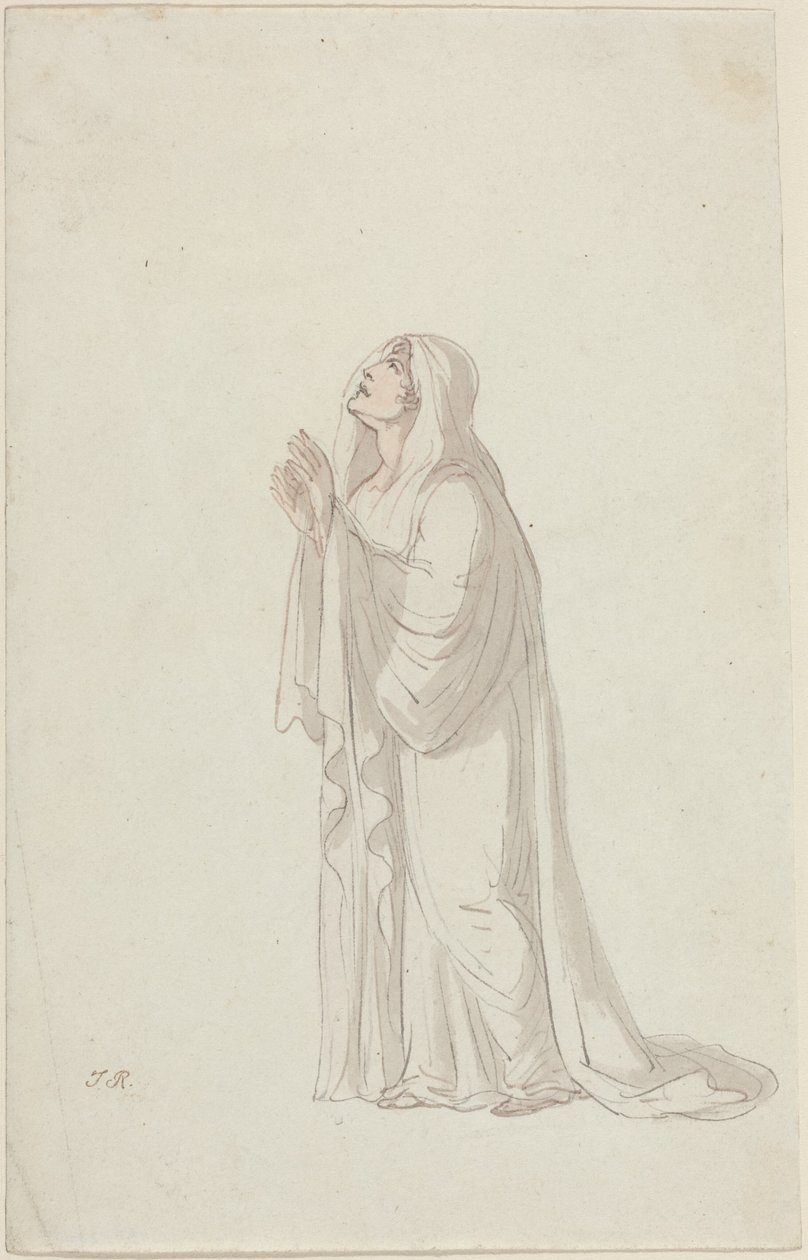 Antik figur af Thomas Rowlandson
