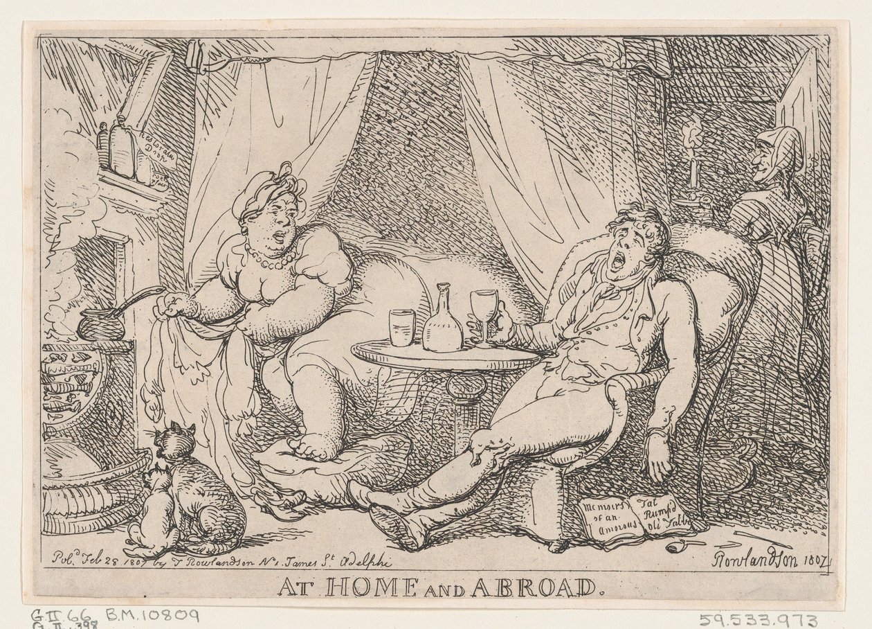 Hjemme og i Udlandet, 28. Februar 1807., 28. Februar 1807. af Thomas Rowlandson