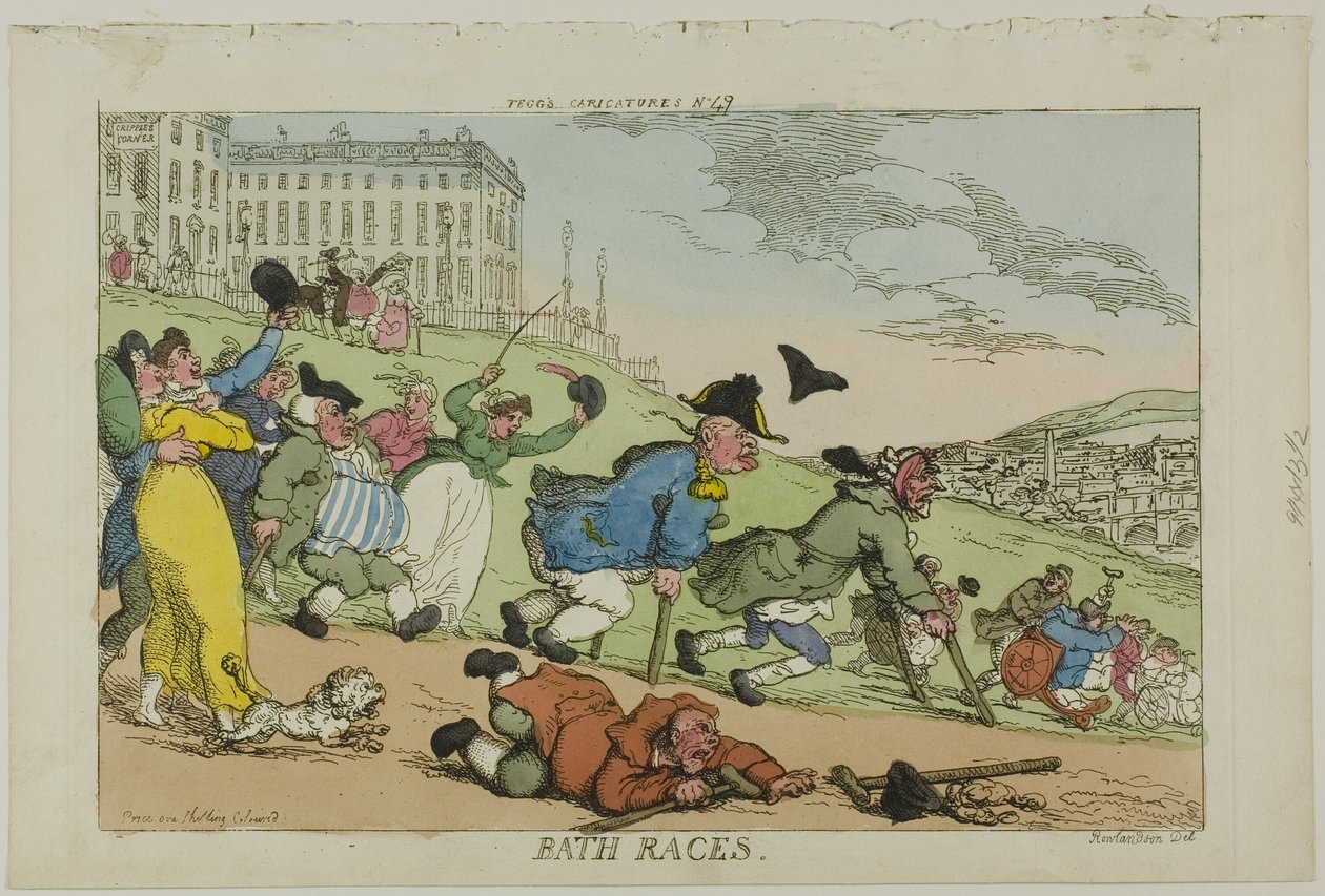 Bath Races, fra Tegg