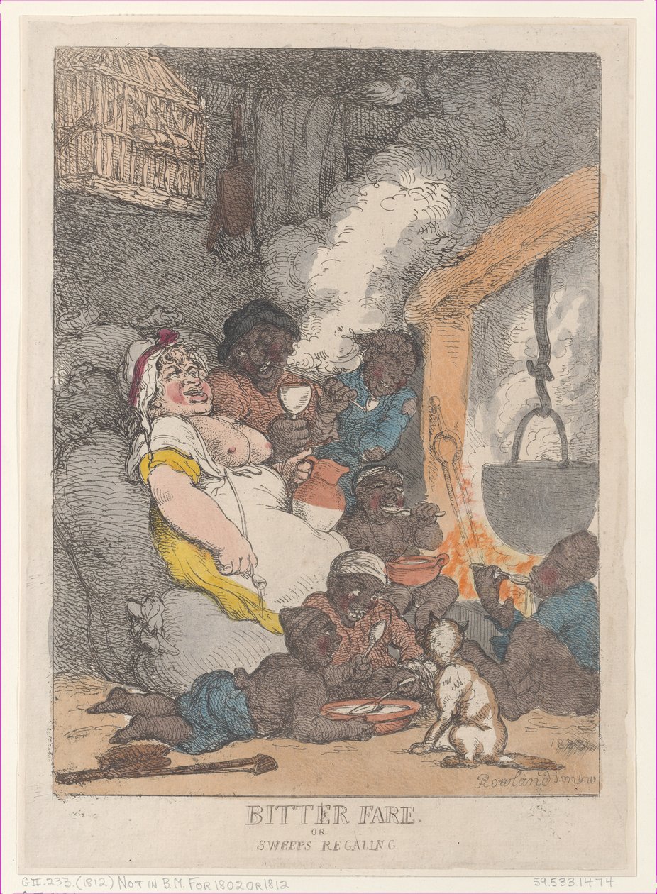 Bitter mad eller fejer regaling, 1812., 1812. af Thomas Rowlandson