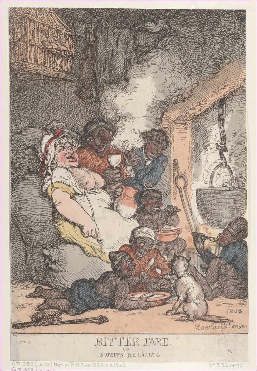 Bitter mad eller fejer regaling, 1812., 1812. af Thomas Rowlandson