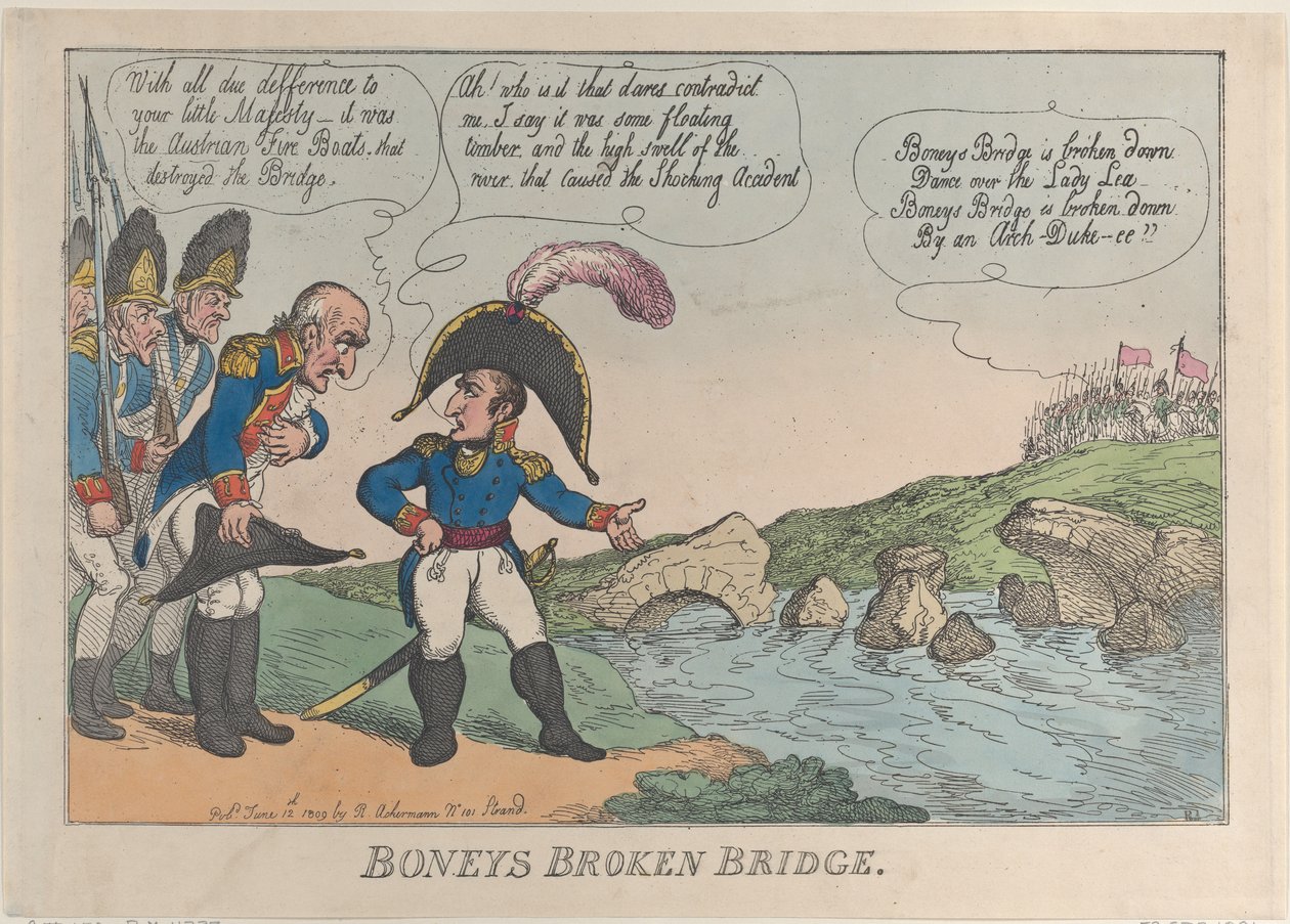 Boneys Broken Bridge, 12. juni 1809., 12. juni 1809. af Thomas Rowlandson