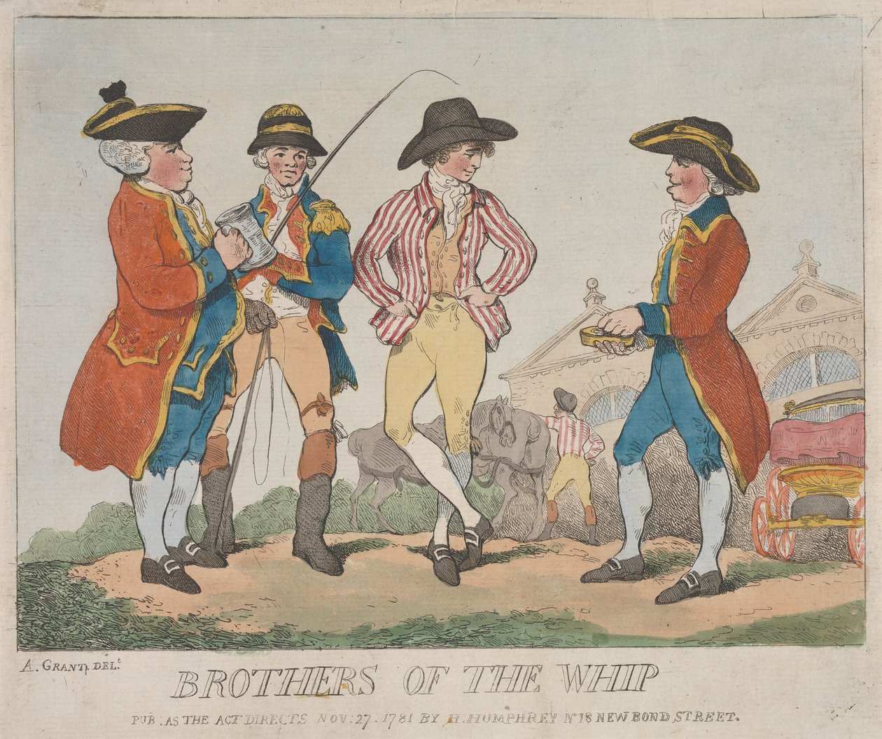 Piskens brødre af Thomas Rowlandson
