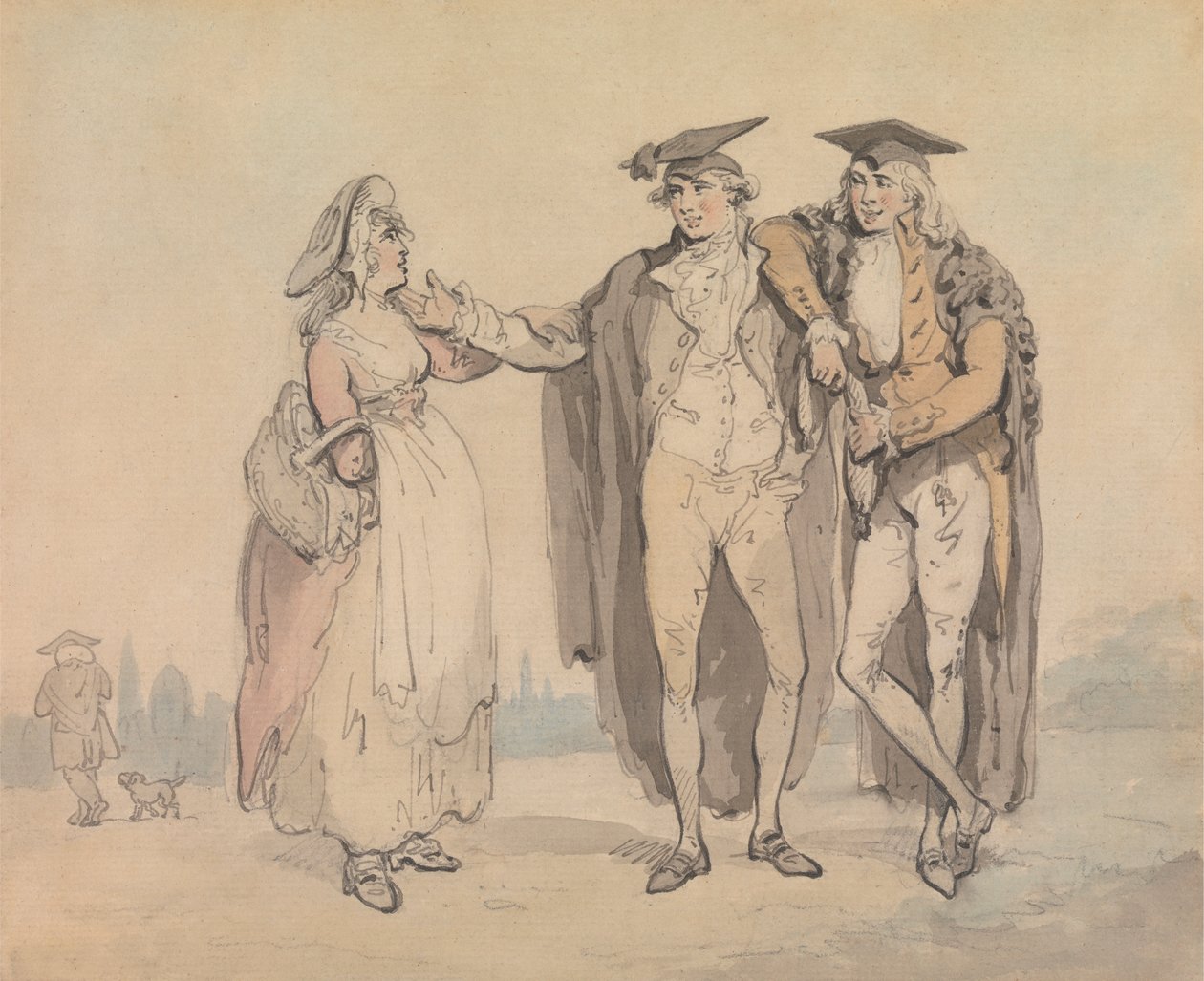 Bucks of the First Head af Thomas Rowlandson