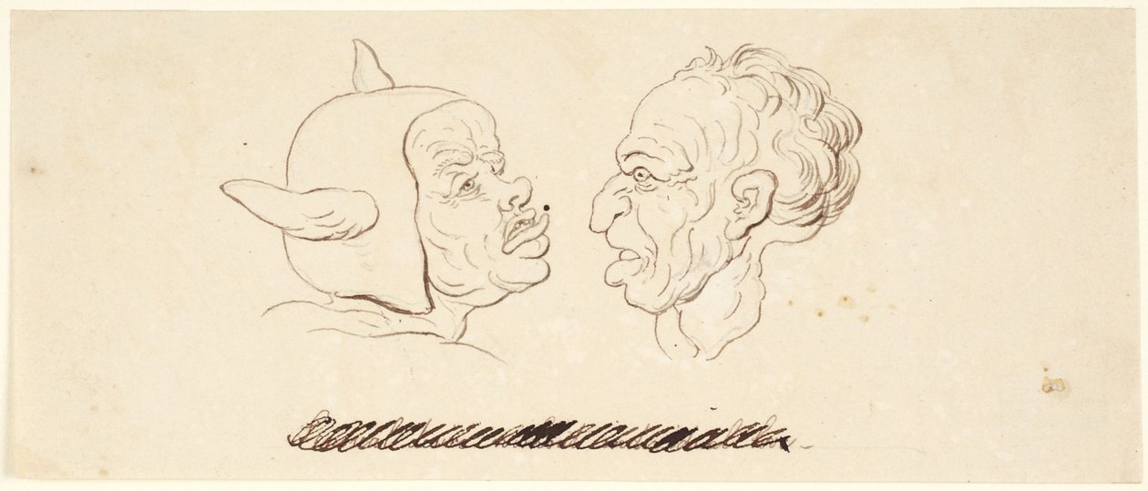 Karikaturer: Sensuelt begær af Thomas Rowlandson