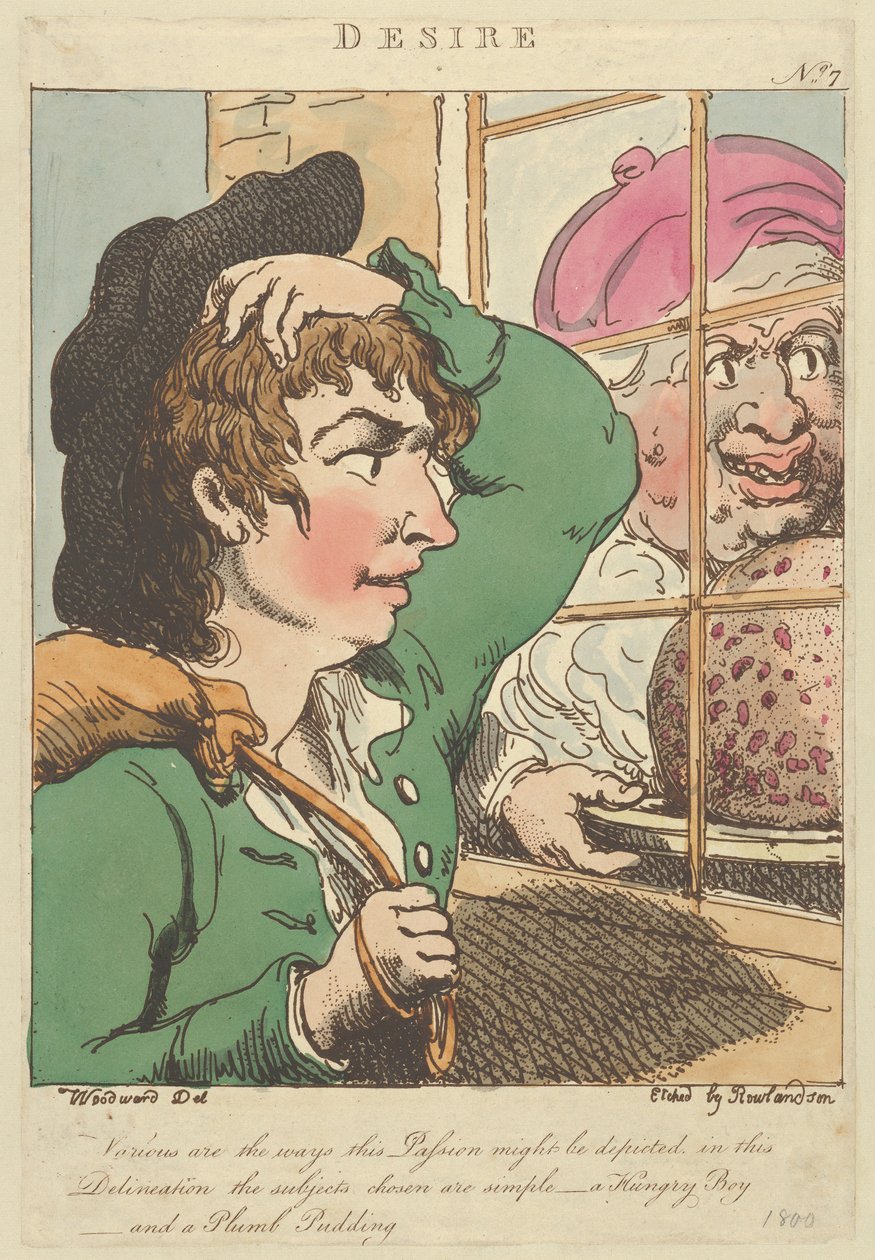 Desire, 1800., 1800. af Thomas Rowlandson