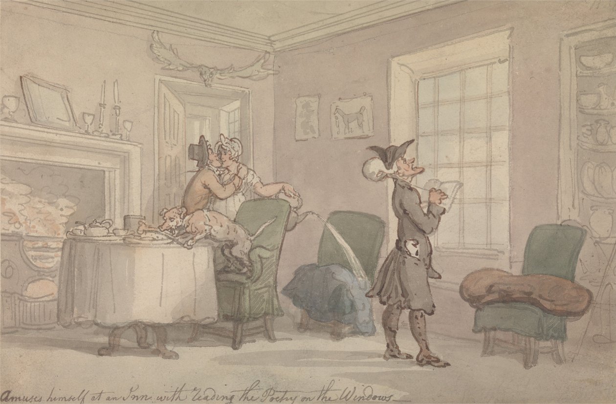 Dr. Syntax – En efterligning af vinduets humor af Thomas Rowlandson
