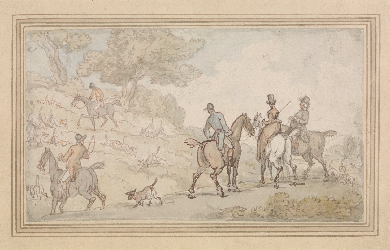 Tegning på omslaget af Thomas Rowlandson