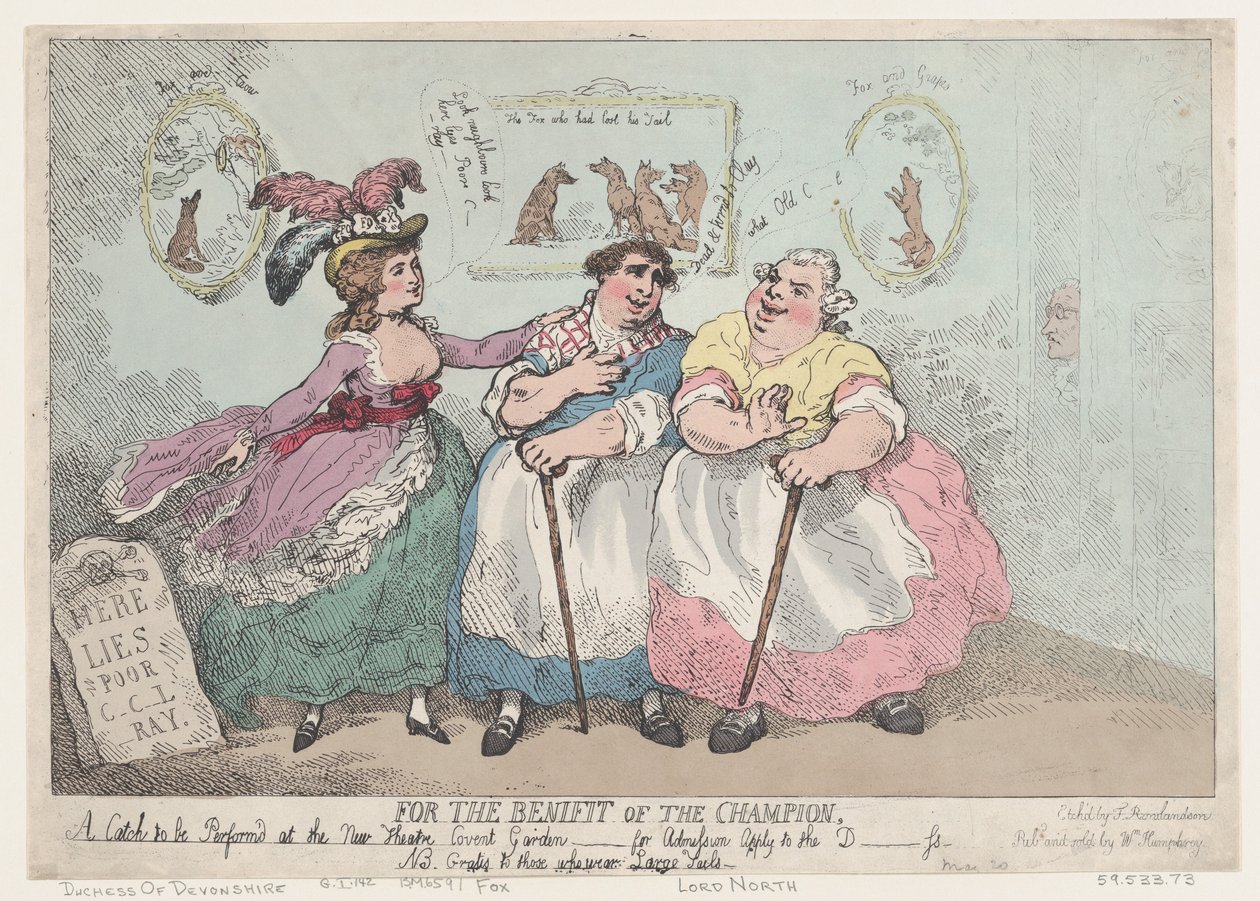 Til fordel for Mesteren, 20. maj 1784., 20. maj 1784. af Thomas Rowlandson