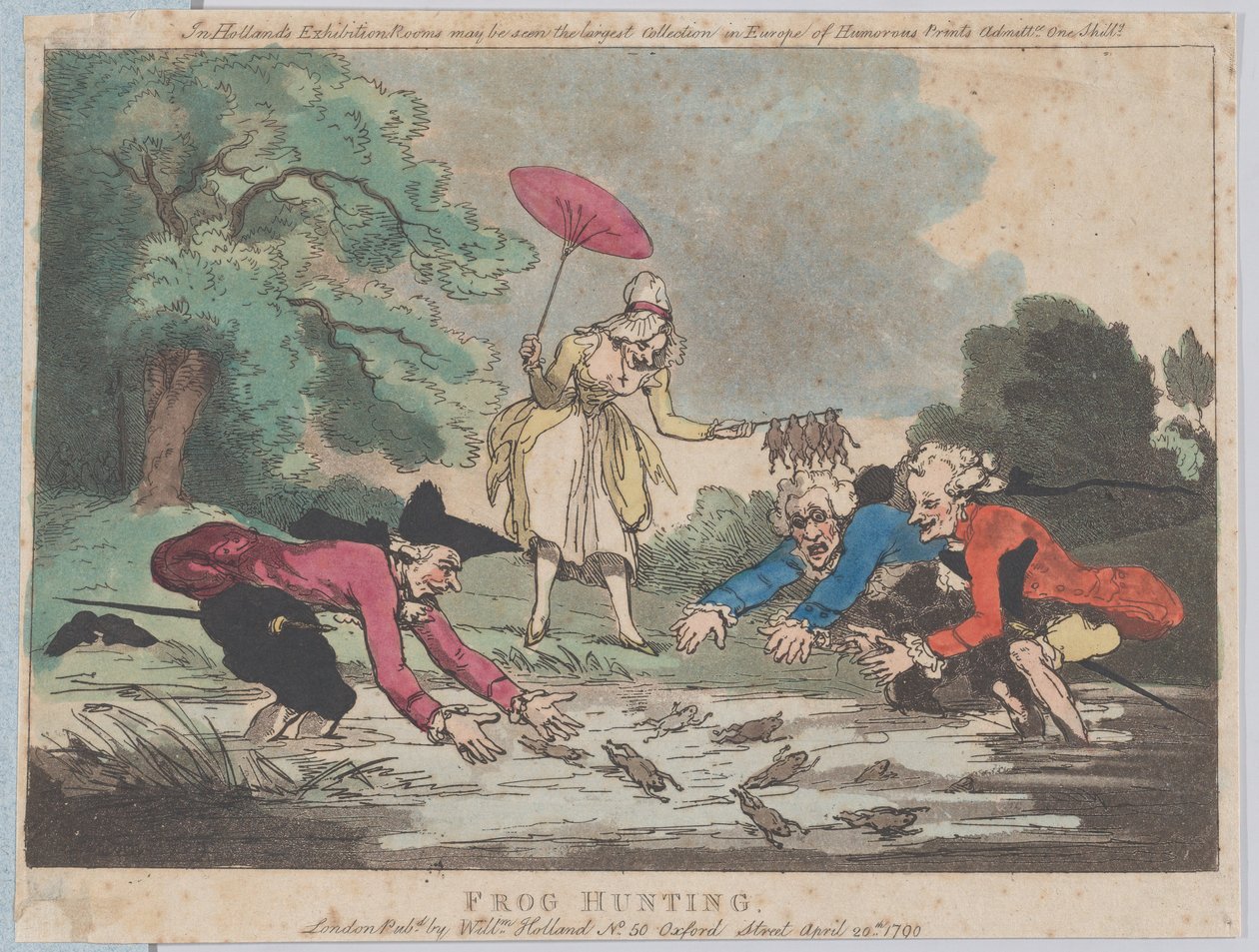 Frøjagt, 20. april 1790., 20. april 1790. af Thomas Rowlandson