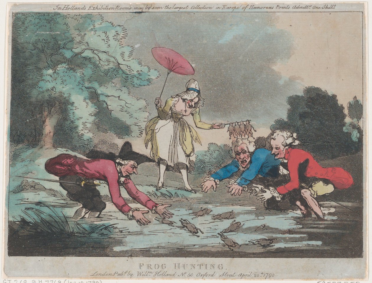 Frøjagt, 20. april 1790., 20. april 1790. af Thomas Rowlandson