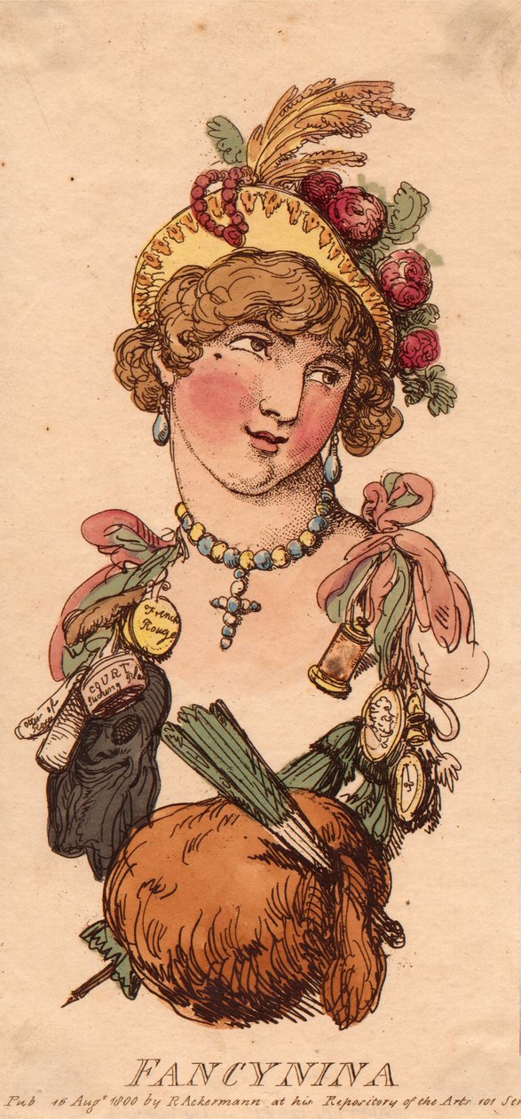 Overskrifter: Fancynina af Thomas Rowlandson