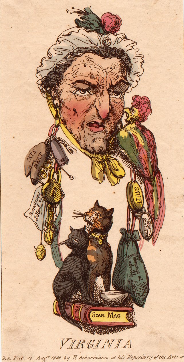 Steder: Virginia af Thomas Rowlandson