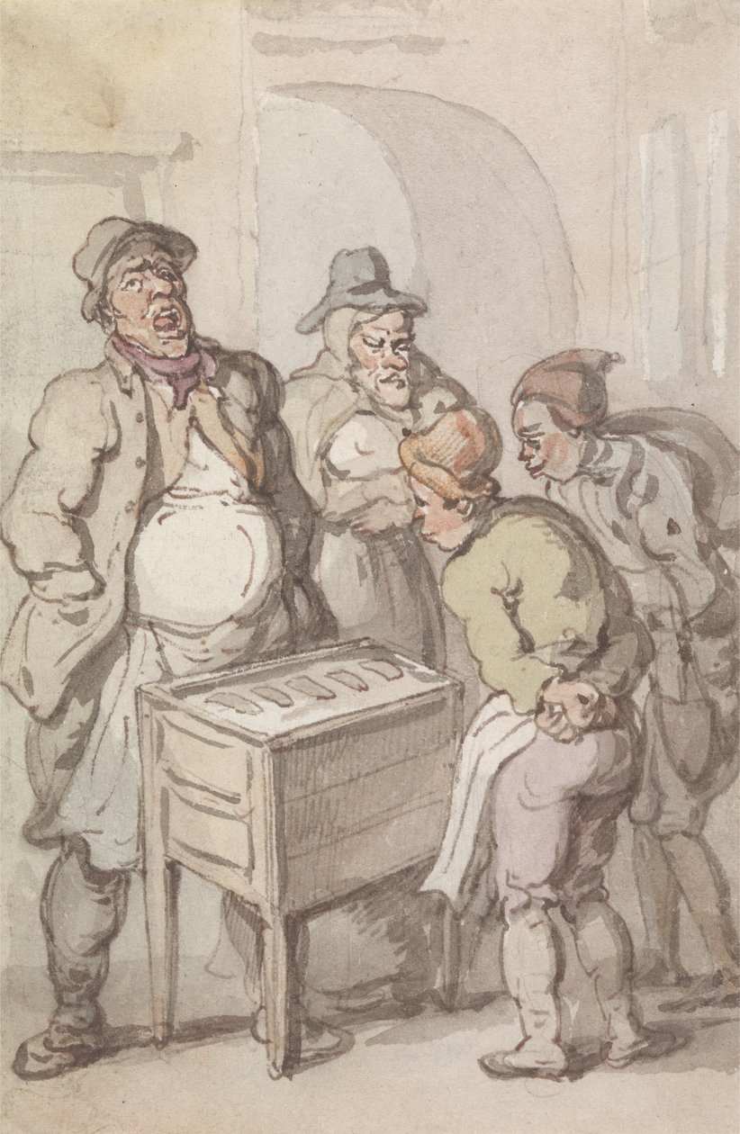 Krydret peberkage – helt stærk af Thomas Rowlandson