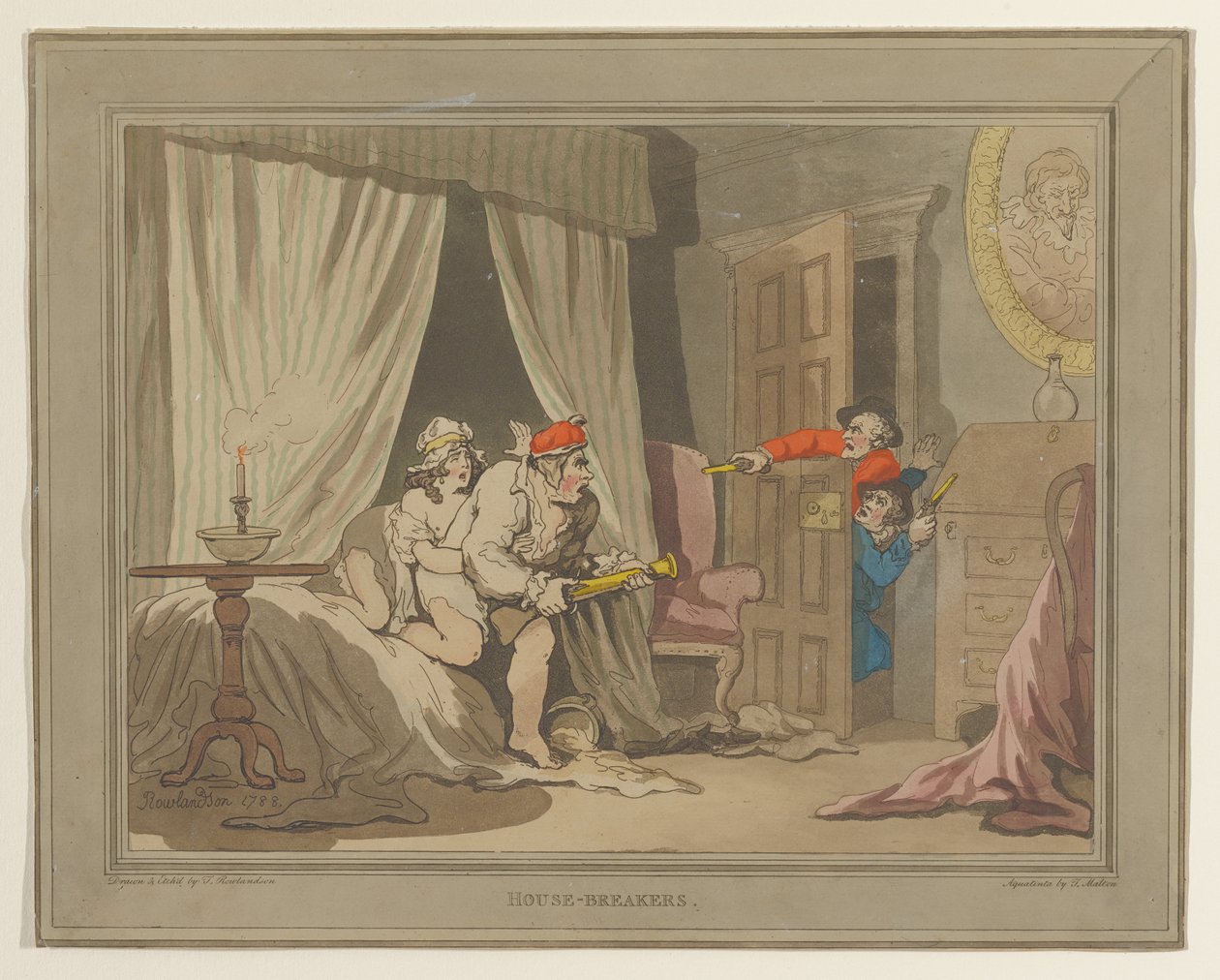 Indbrudstyve af Thomas Rowlandson