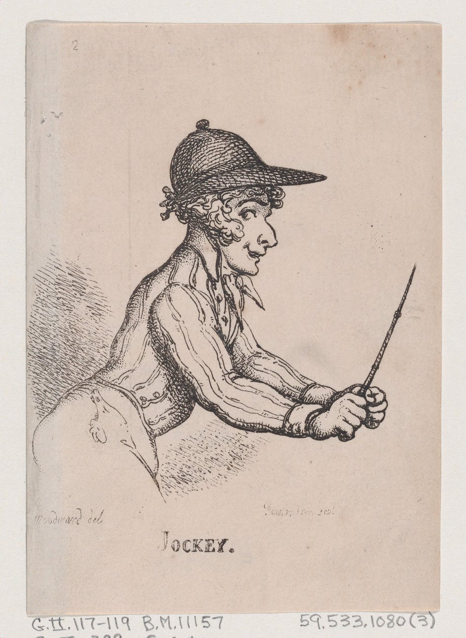Jockey, april 1808., april 1808. af Thomas Rowlandson