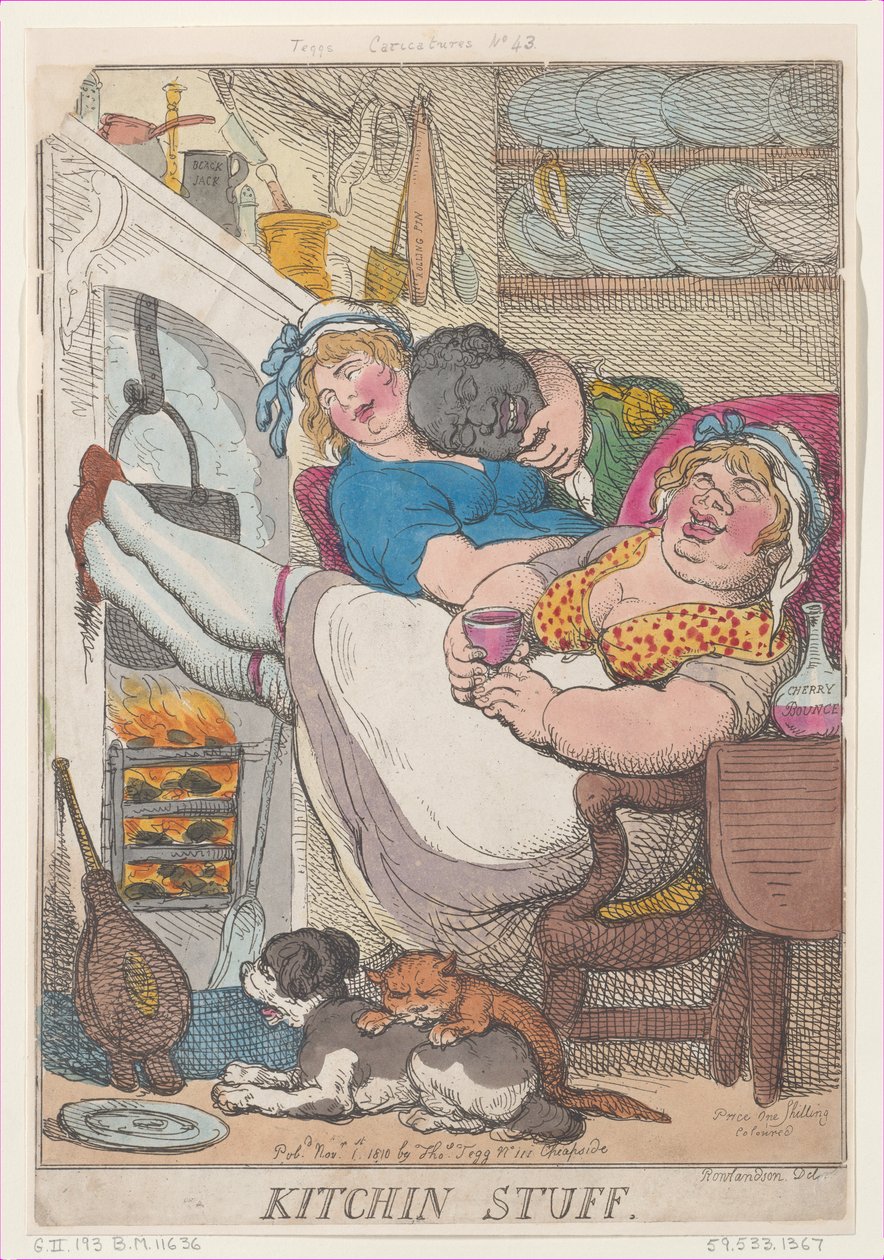 Kitchin Stuff, 1. november 1810., 1. november 1810. af Thomas Rowlandson