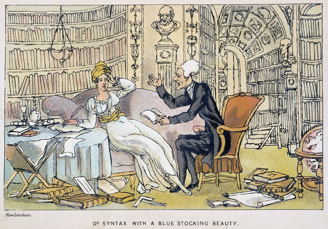Le docteur et une intellectuelle - i "" Doctor Syntax