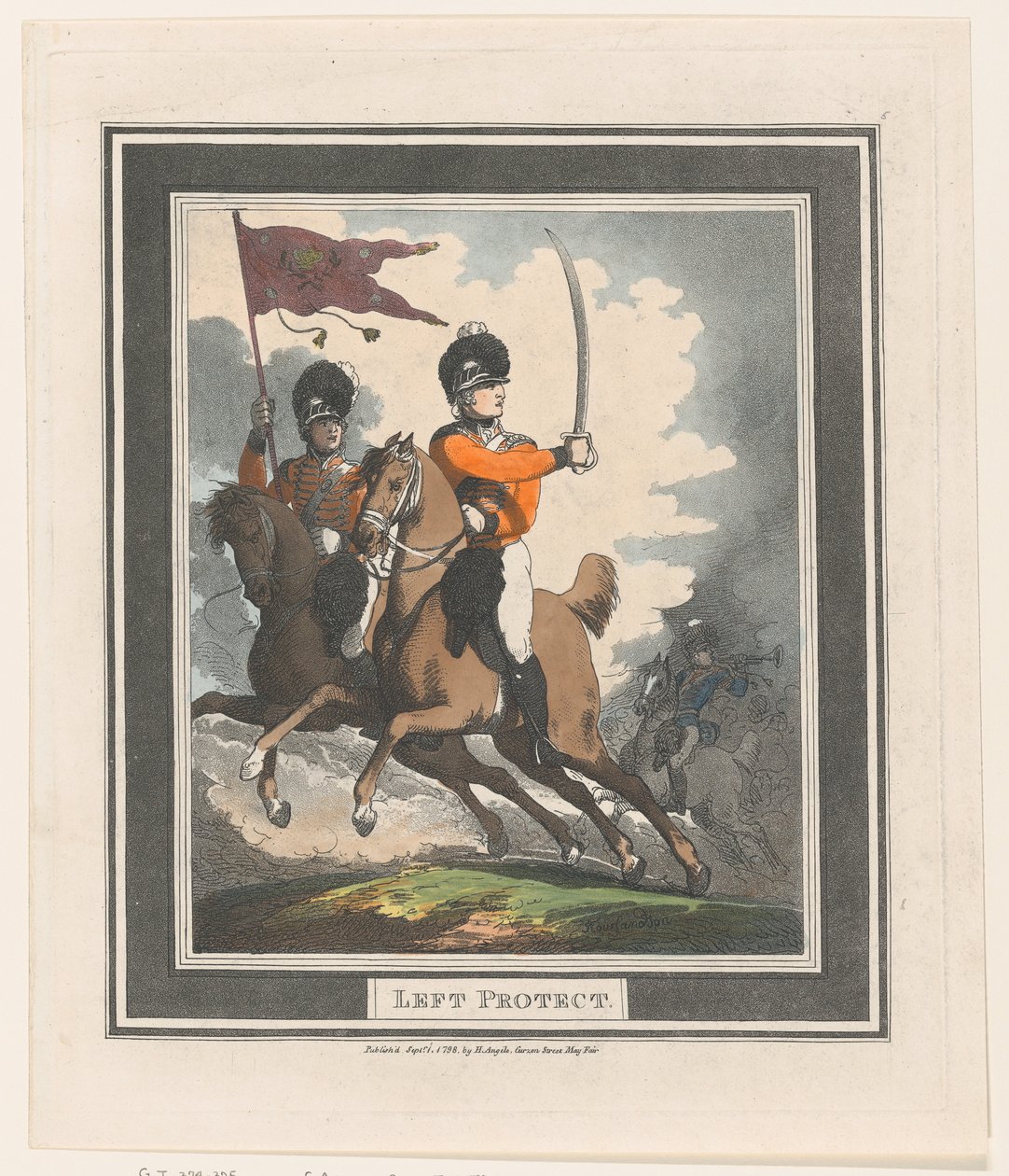 Venstre Protect, 1. september 1798., 1. september 1798. af Thomas Rowlandson