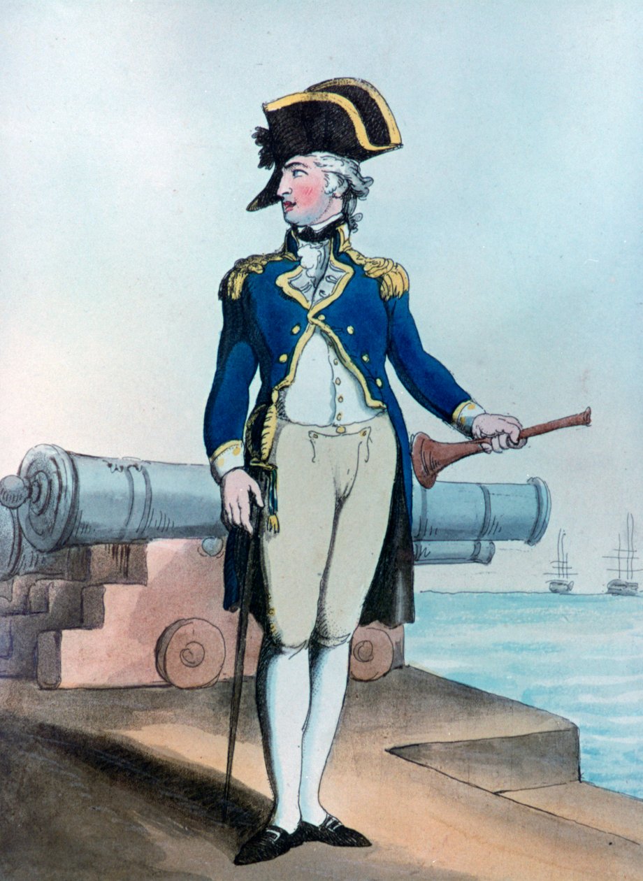 Løjtnant af Garde, 1799 af Thomas Rowlandson